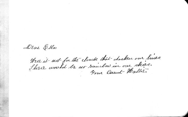 Harriet (Hicks) Rockwell's signature