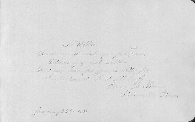 Elvira R. Brown's signature