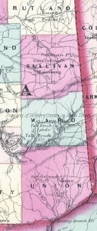 Sulllivan Township Formation 1816