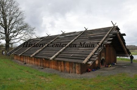 Plank House. Northwestern Pacific Coast.