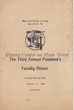 Third Annual President's Faculty Dinner