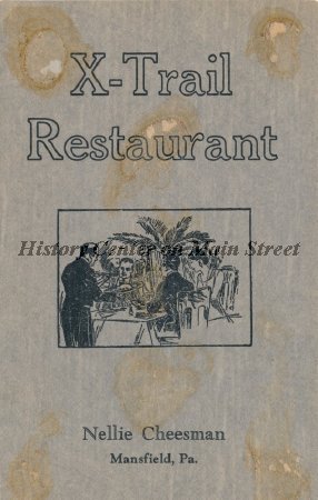 X-Trail Restaurant 1935