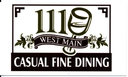 1110 West Main Menu