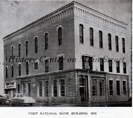 Dairy Store at back corner of bank