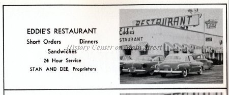 Eddie's Restaurant  1957