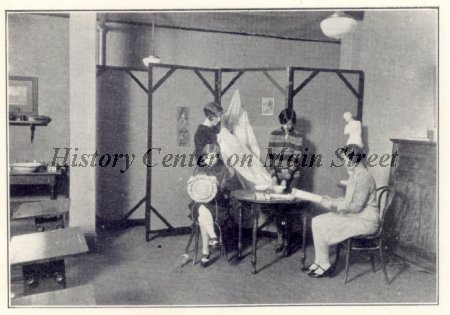 Mansfield Junior High School  Class 1925 Home Ec Classes